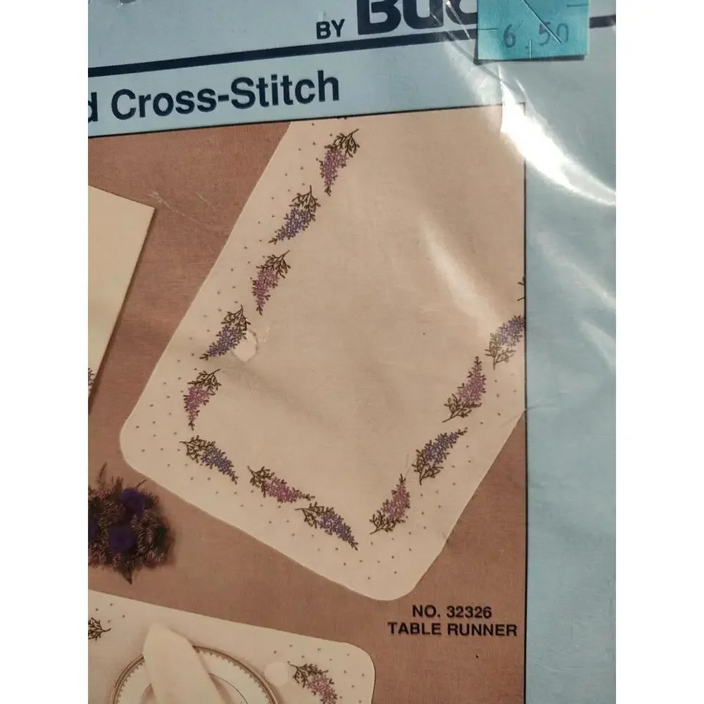 Bucilla Stamped Cross Stitch 